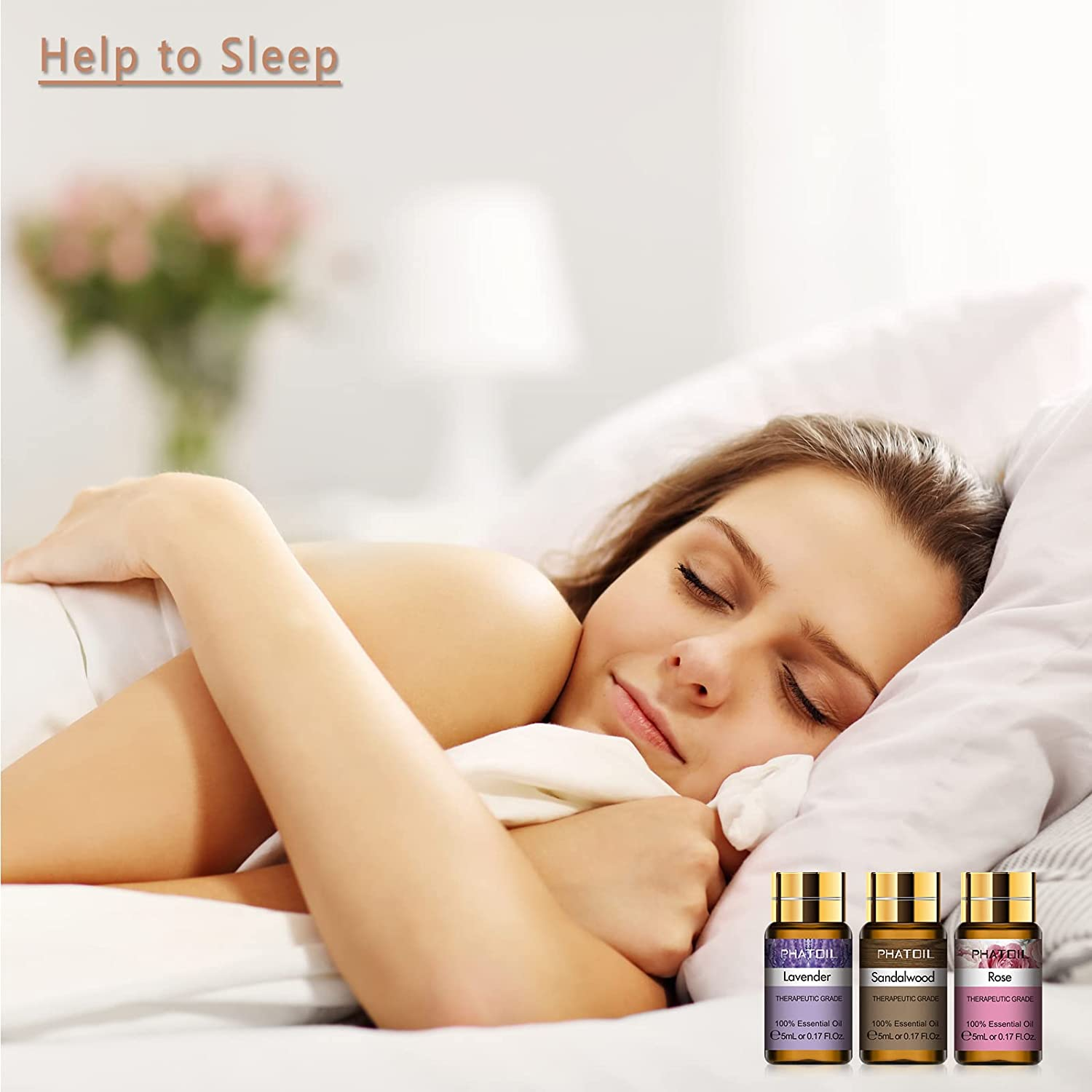 PHATOIL Essential Oils Top 15 Gift Set - Pure Essential Oils for Diffuser, Humidifier, DIY Candle and Scented Products Making, Aromatherapy - 5Ml/Bottle image number 1