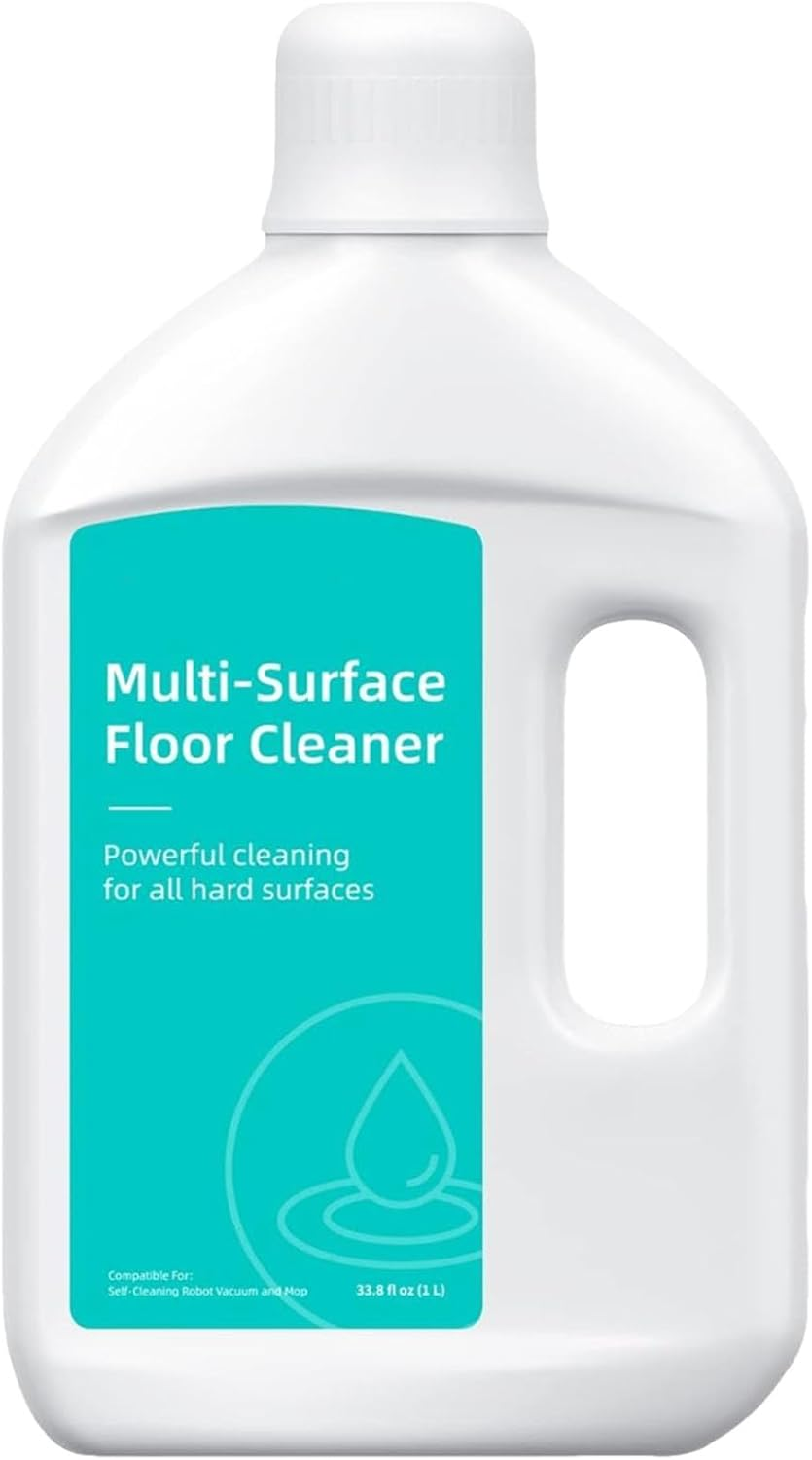 Floor Cleaning Solution Compatible with Dreame Vacuum Floor Cleaner Solution, Residue & Streak Free, Suitable for All Robot Vacuum Multi-Surface Cleaner, Wet Dry Vacuum Cleaner Detergent 1L image number 1