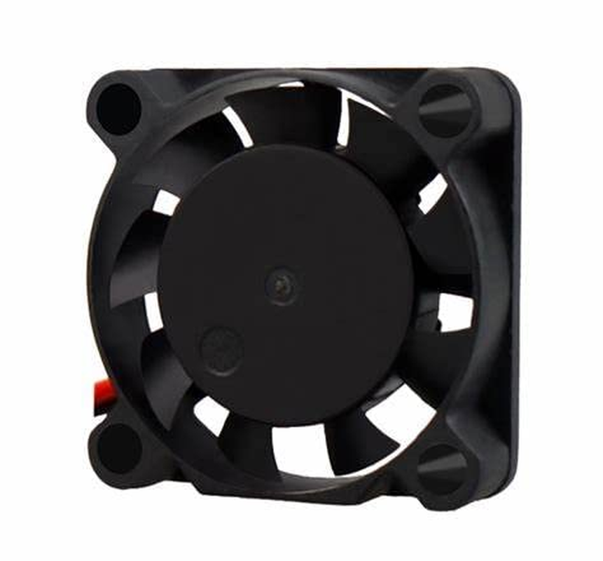 Easycargo 25Mm Fan 2507, Raspberry Pi 4 Fan 25Mmx25Mmx7Mm, Raspberry Pi Cooling Fan Brushless 3.3V 5V DC Quiet Fan for Raspberry Pi 4B, Pi 3B+ (25Mmx25Mmx7Mm) (Black 4-Set)
