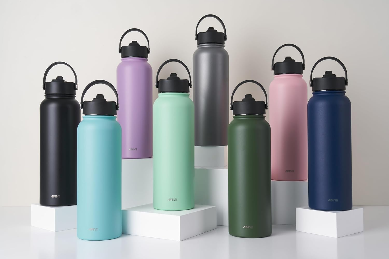 Avanti Hydrosport Sipper Insulated Water Bottle, 1.1 Litre - Platinum image number 6