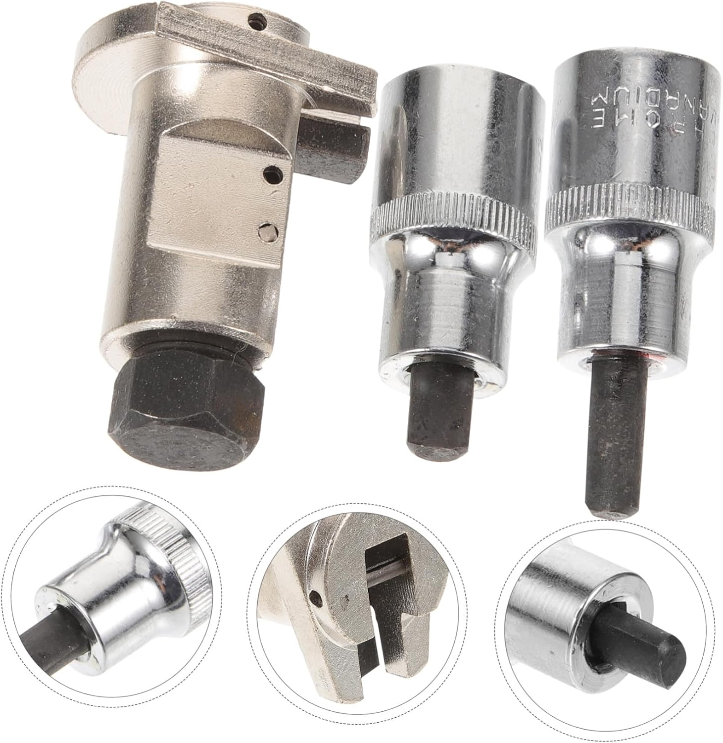 IWOWHERO 3Pcs Suspension Strut Spreader Tool and Car Shock Absorber Remover Set for Automotive Steering and Suspension Separation Random Color image number 6