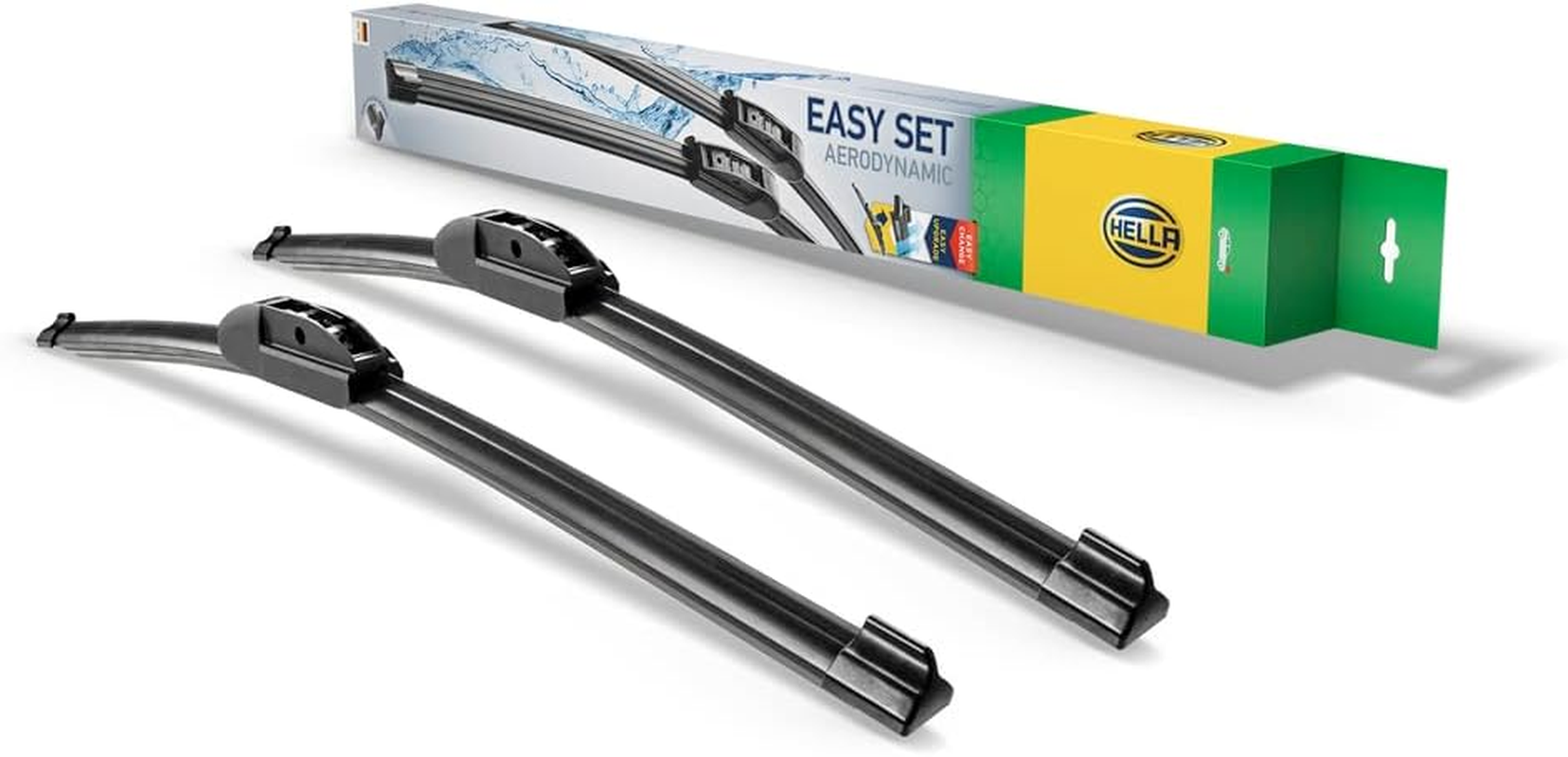 HELLA 9XW 358 164-291 Easy Set Upgrade Wiper Blade - Setup6045 - Flat Wiper Blade - for Left-Hand Drive Vehicles - 600/450 Mm - 24/18 Inch - Front - Quantity: 2 image number 4