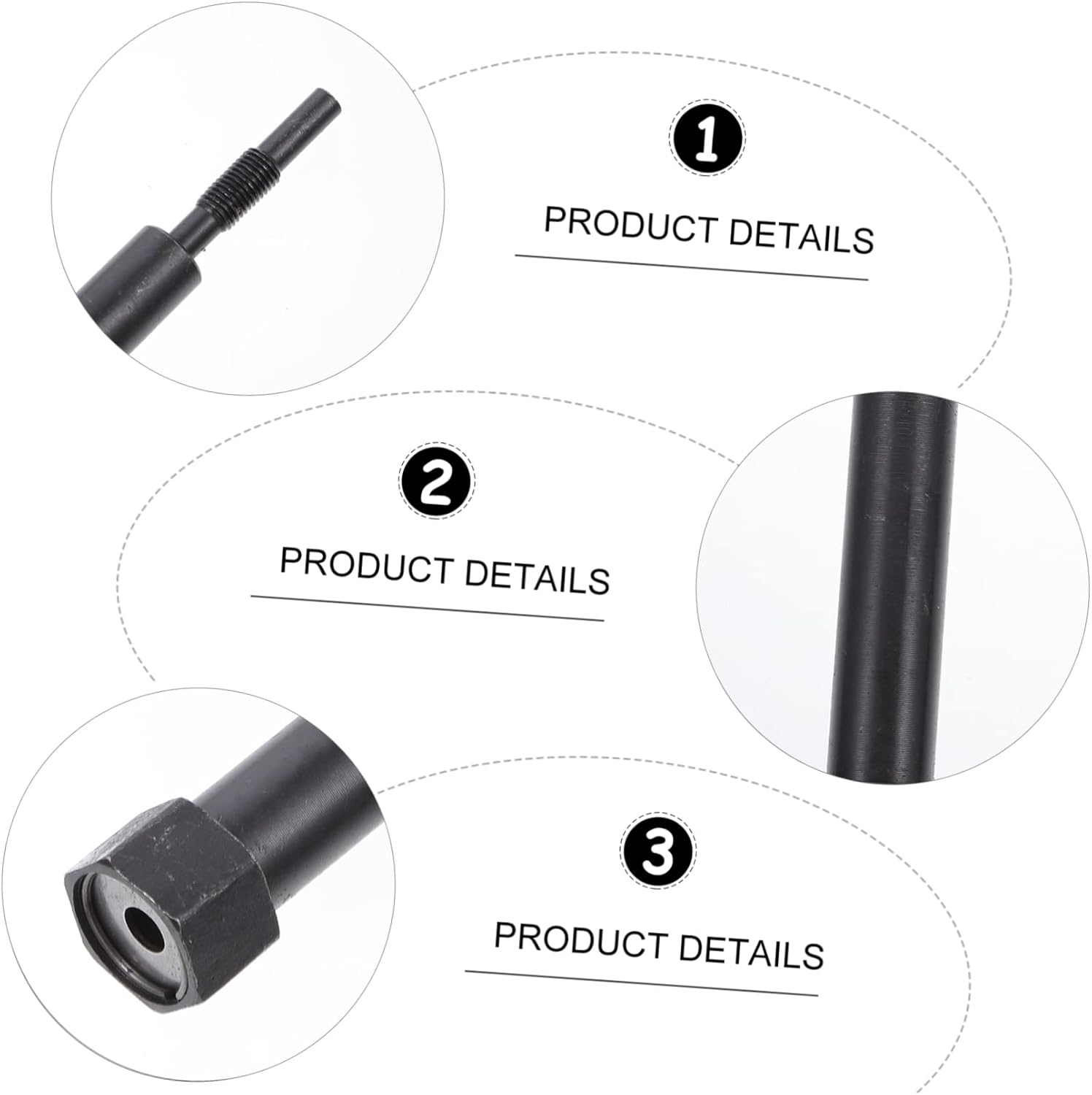 Mikinona Damaged Glow Plug Puller and Thread Repair Kit Automotive Glow Plug Removal Tool Practical Car Repair Equipment Sturdy Extraction Function for Engine Maintenance image number 4