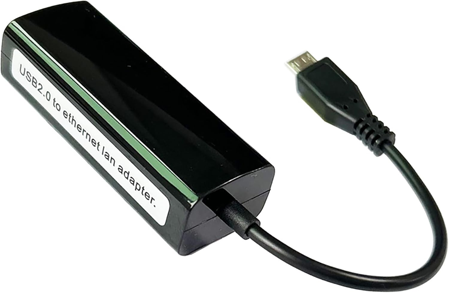 Tunghey OTG Micro USB Ethernet Adapter for Ras-Pberry Pi Zero, Android Tablet, Galaxy Tab Pro 10.1 - USB to RJ45 LAN Network (White) - White image number 4
