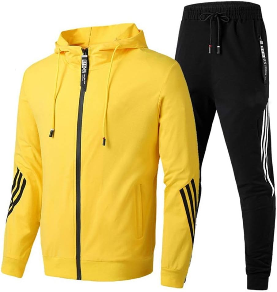 Sportswear Men'S Running Wear Track Suit Hooded Bodybuilding Fitness Defense Clothing Suit Fitness Football Underwear image number 5