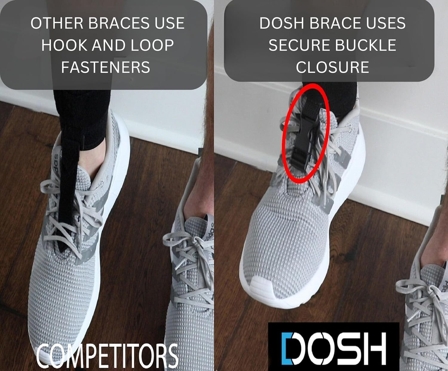 DOSH AFO Foot Drop Brace - Drop Foot Brace - Foot Drop Brace for Walking - AFO - Drop Foot Brace for Walking with Shoes &ndash; Drop Foot Braces image number 6