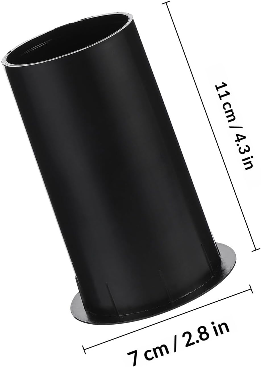 Kisangel 5 Pcs Plastic Speaker Bass Reflex Port Tube Replacement, 60X110Mm Subwoofer Air Outlet Accessories for Home Audio Speaker Parts image number 2