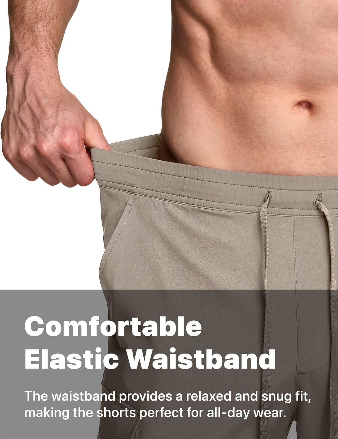 TSLA Men'S Lightweight Performance Pants &ndash; Cooling, UPF 50+, Quick Dry Stretch Trousers for Travel, Work & Outdoor Wear image number 6