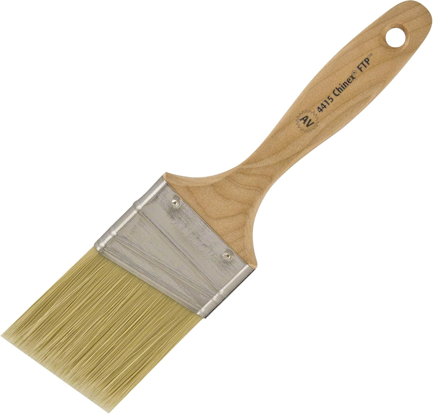 Wooster Brush 4415-2 1/2 Chinex FTP Angle Varnish Paintbrush, 2 1/2 Inch
