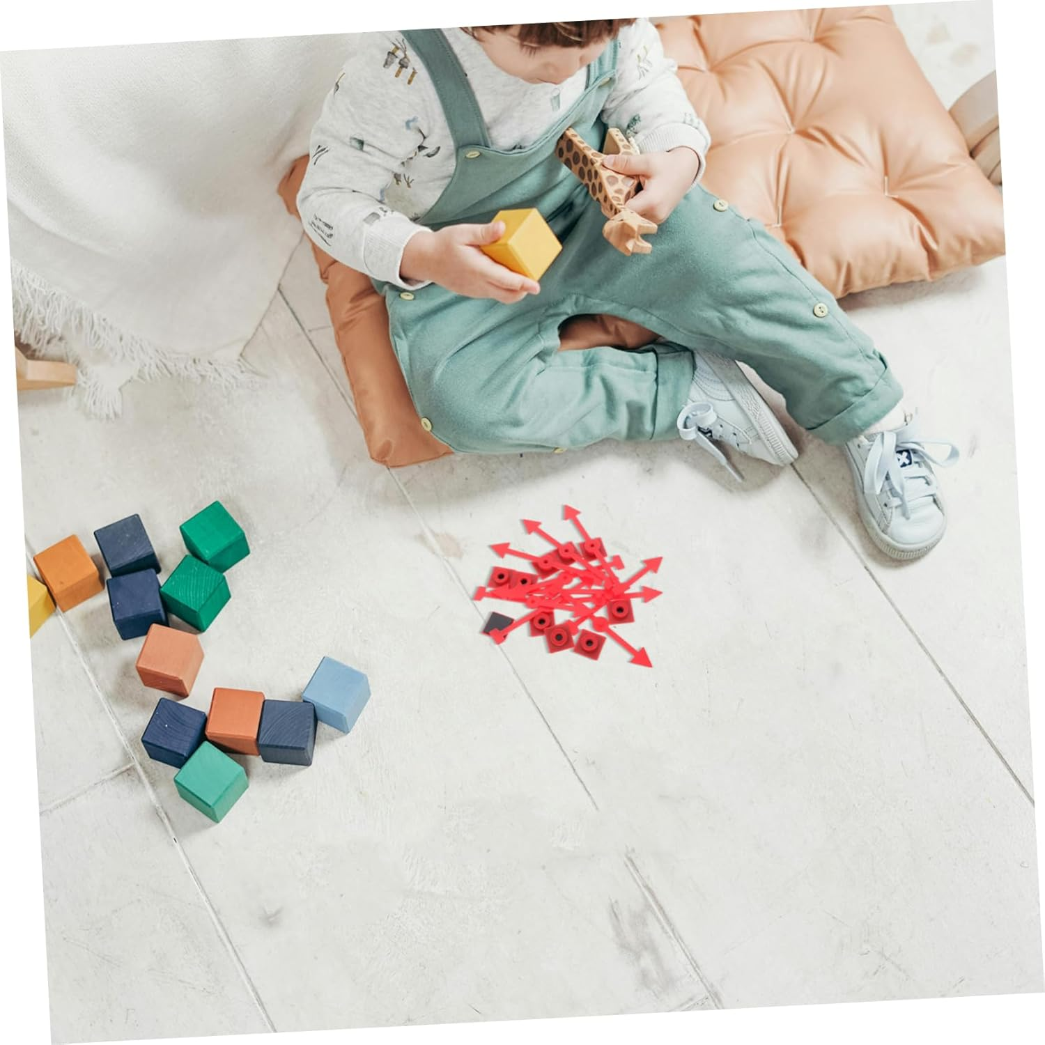 CIMAXIC 10Pcs Teaching Spinner Magnet Magnetic Spinners for Classroom for Arrow Pointer Large Size Arrow Spinner Magnetic Spinner for Whiteboard Plastic Black image number 3