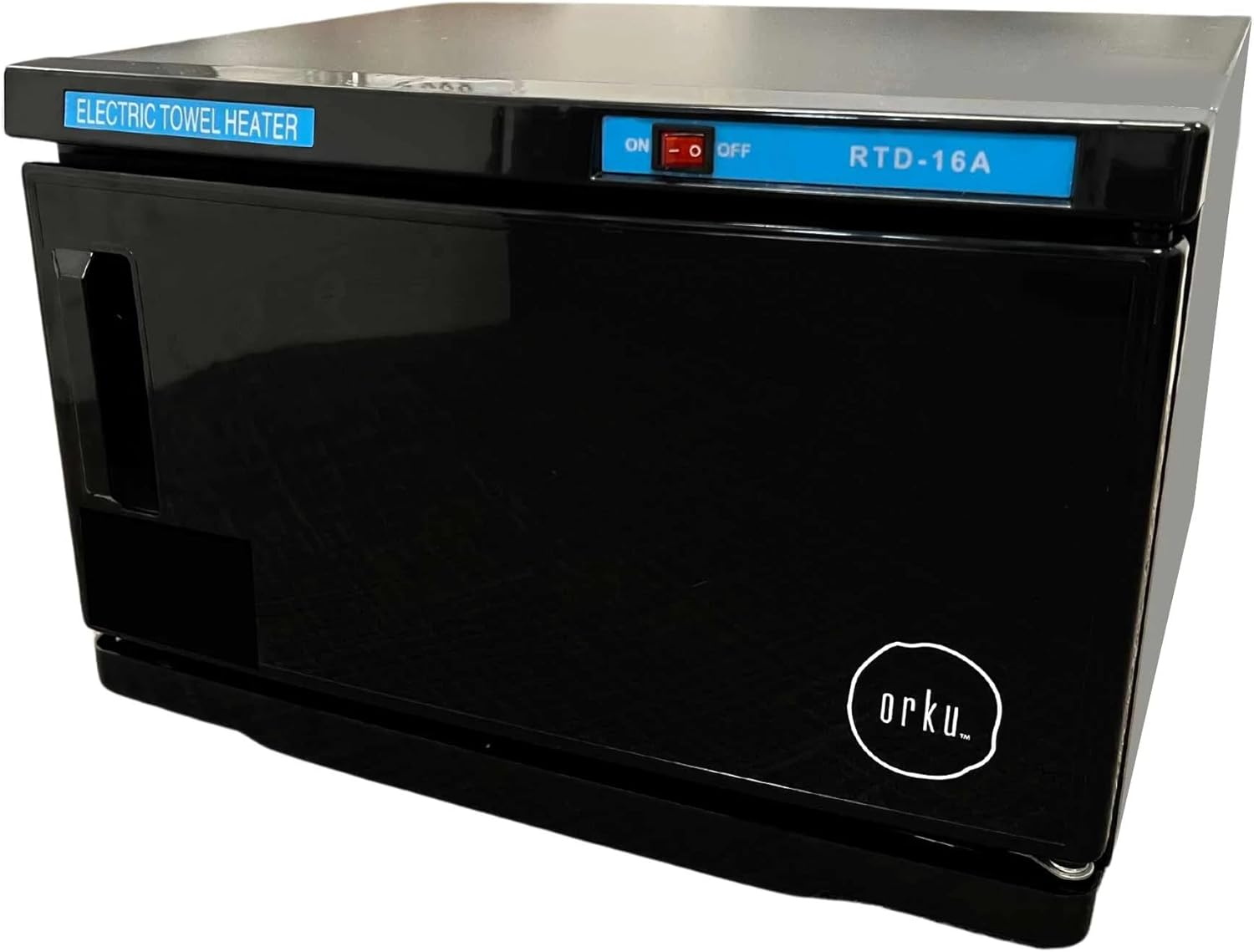 16L Black UV Electric Towel Warmer Steriliser Cabinet Beauty Spa Heat Sanitiser image number 2