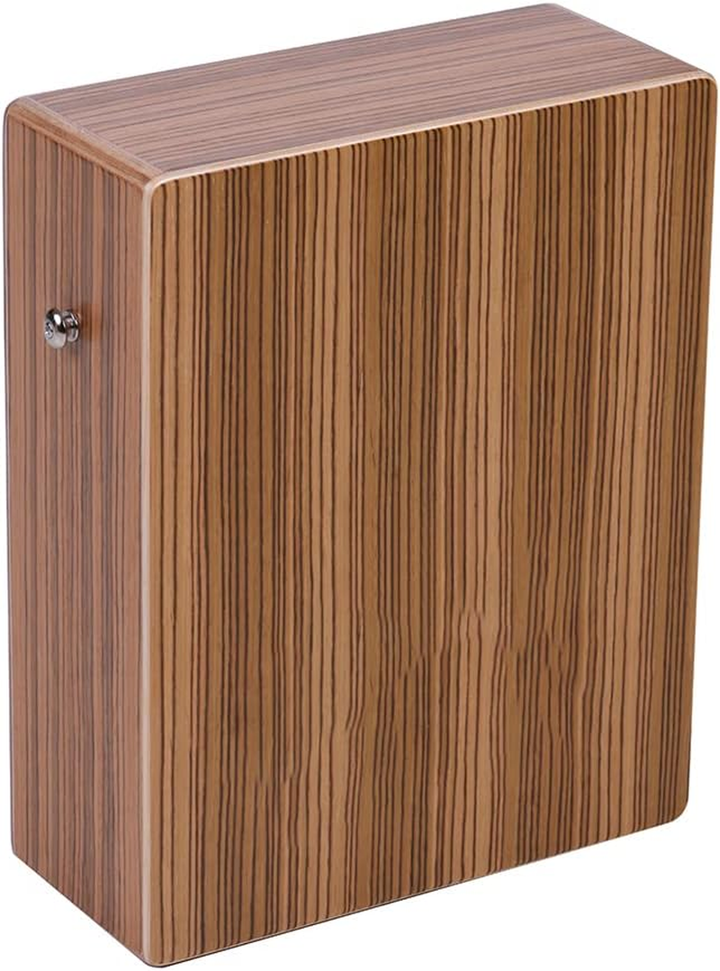 Cajon Box Drum, C-68Z Portable Traveling Cajon Box Drum Hand Drum Wood Percussion Instrument with Strap Carrying Bag