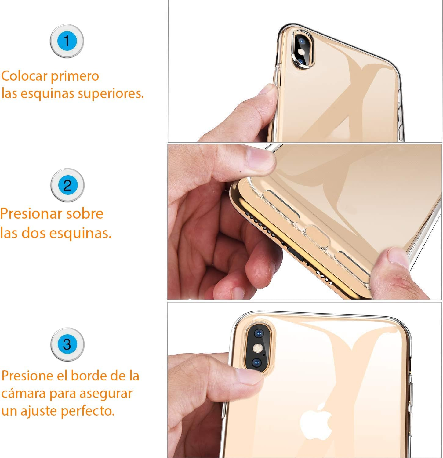 REY Transparent Silicone TPU Case for Alcatel 1V 2020, Mobile Phone Case Premium Scratch-Resistant TPU Transparent Protective Case, Ultra Thin 0.33 Mm image number 3