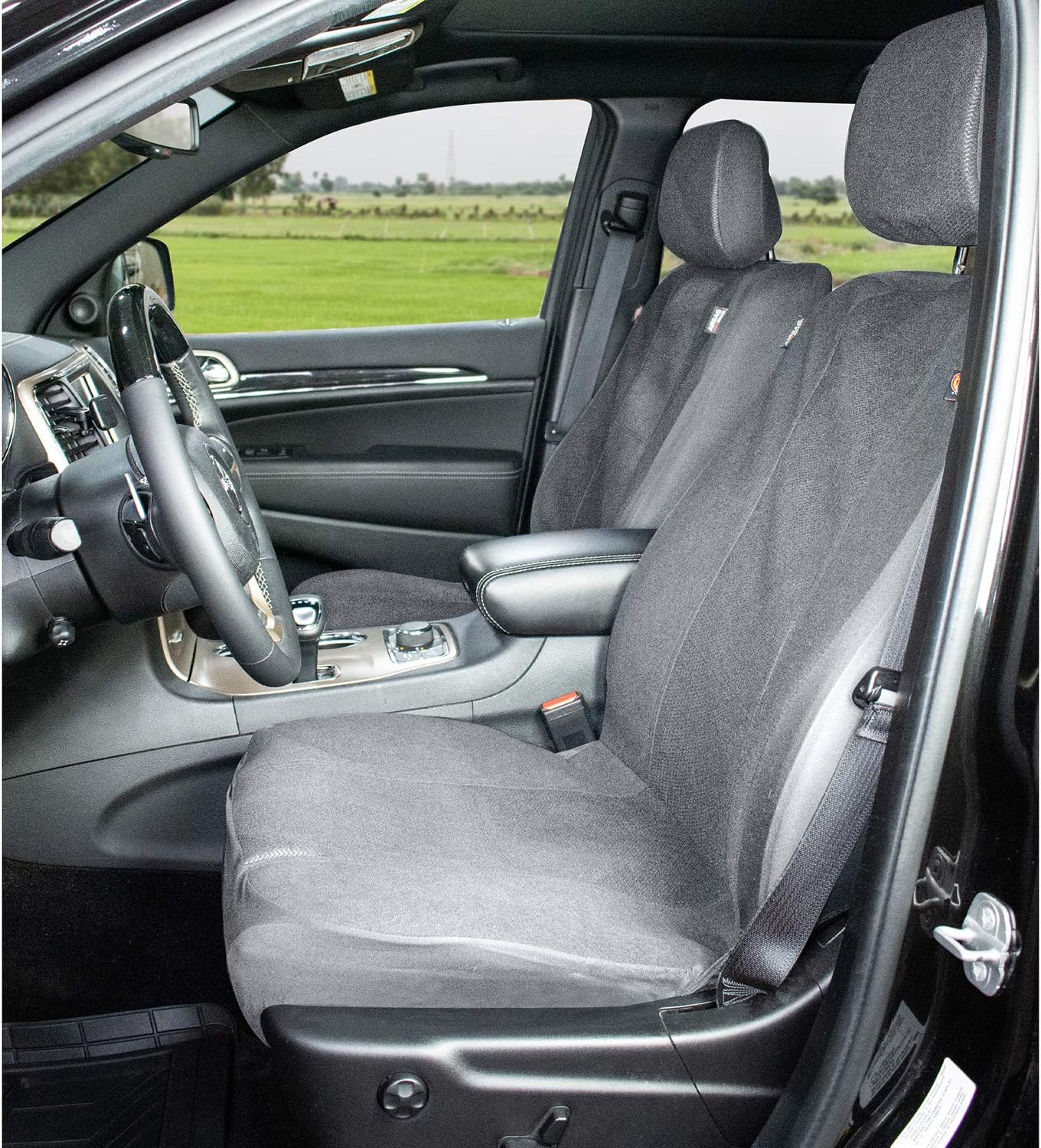 Dickies 40319 2-Piece Blair Seat Covers Grey image number 3