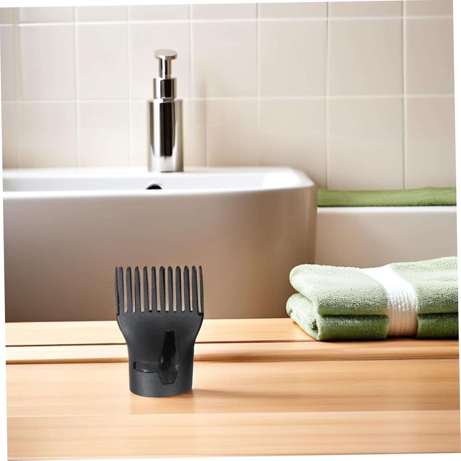 LIFKOME 4Pcs Heat Resistant Plastic Hair Dryer Nozzle Attachment Duckbill Flat Blow Nozzle for Focused Airflow Control Styling Tool for Professional Barber Shop and Home Use image number 3