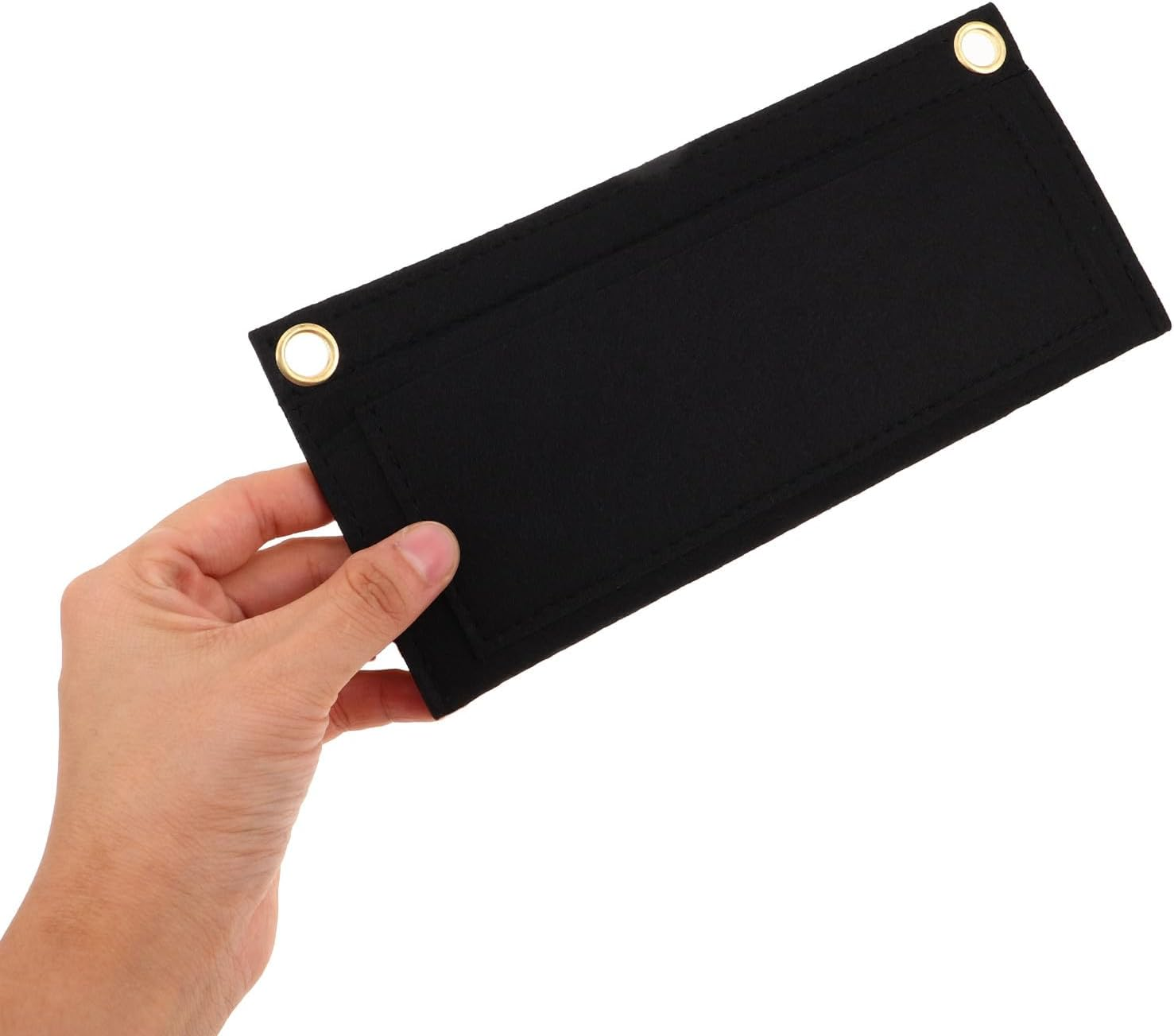 FRCOLOR 5Pcs Felt Wallet Organizer Insert Compartments Removable Purse Divider Liner for Clutches Tote Bags Travel Wallet Pouch Organizer image number 3