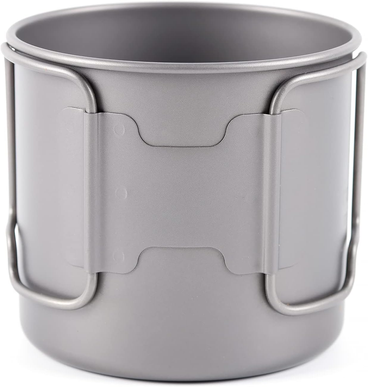 TOAKS Titanium Mug Camping Mug Backpacking Pot Outdoor Picnic Hiking Titanium Tableware (375 Ml) image number 3