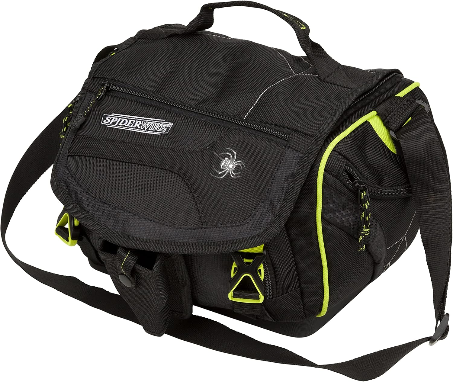 Spiderwire Orb Spider Fishing Tackle Bag, 15.7-Liter, Black image number 1