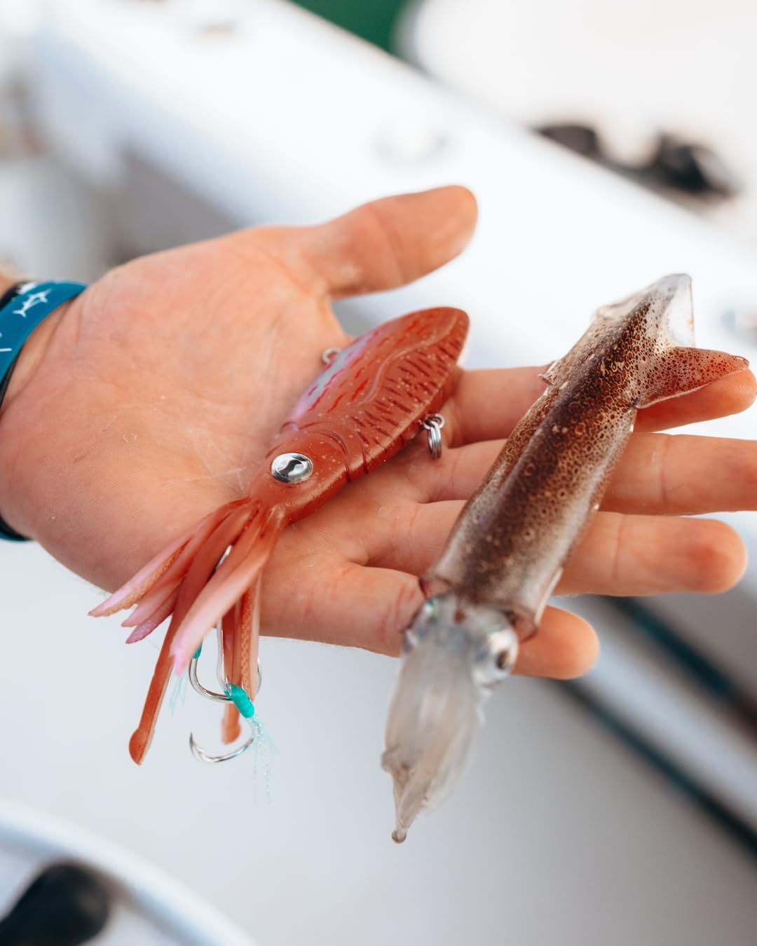 Nomad Design Squidtrex 130 Vibe 130Mm - 92G Lures - Soft Offshore Soft Vibe OTGR - Orange Tiger 130Mm - 92G image number 2