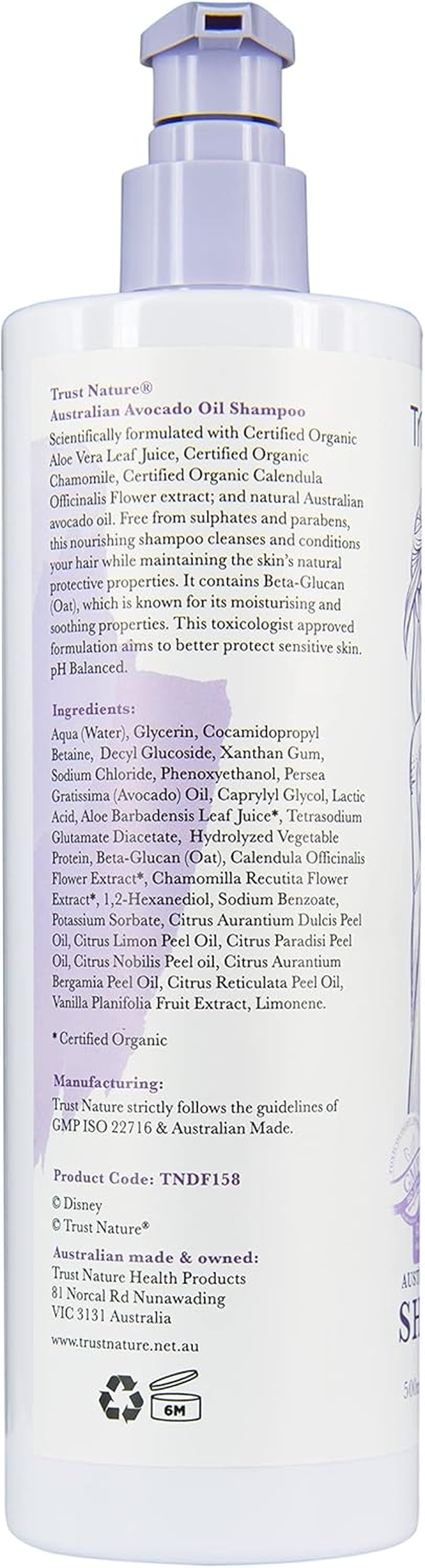 Trust Nature Frozen Australian Avocado Oil Shampoo 500 Ml image number 2