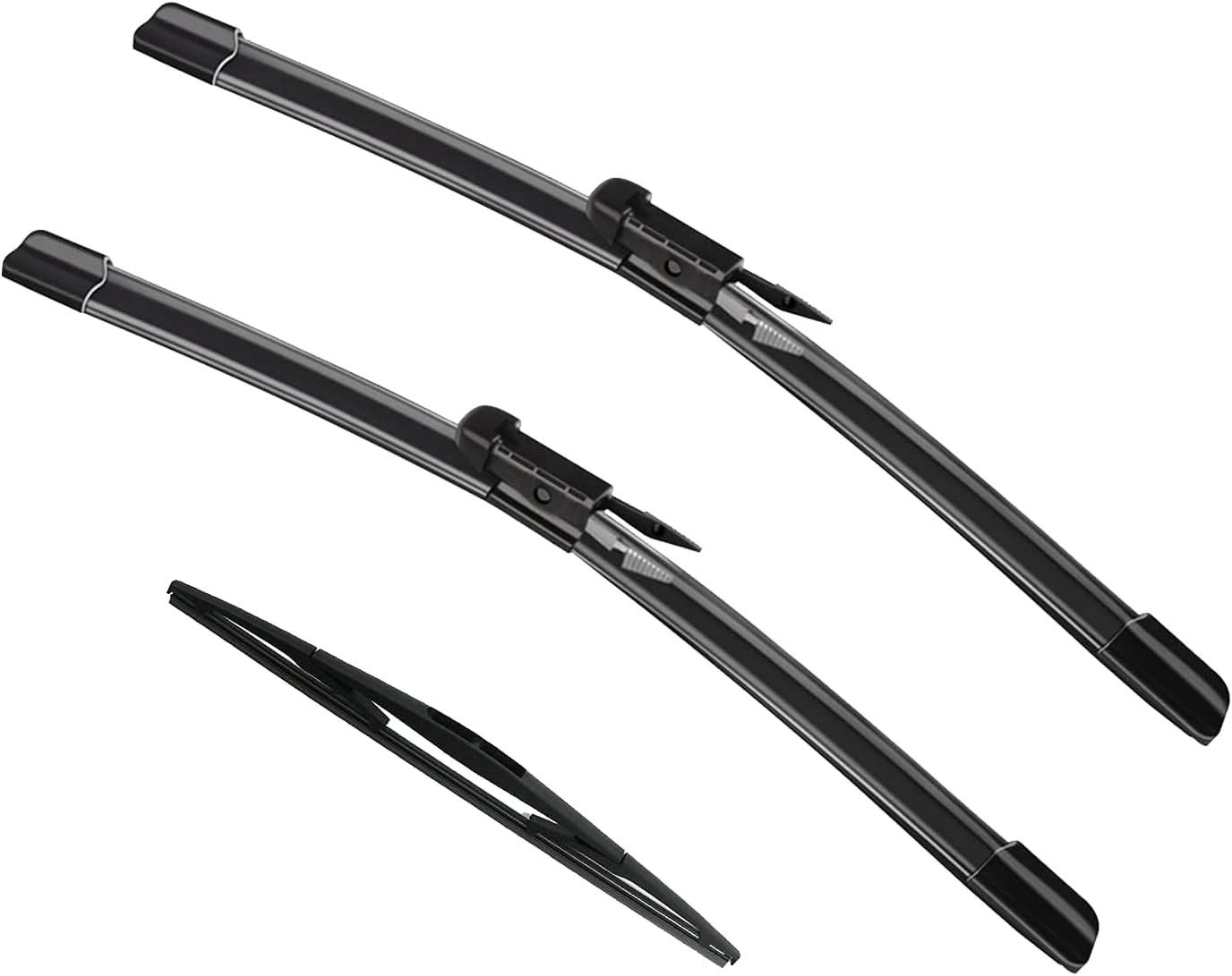 3 Windscreen Wiper Replacement for Escape 2008-2012 Original Equipment Windshield Window Wiper Blade - 20''+20''+12'' Pinch Tab (Set of 3) image number 2