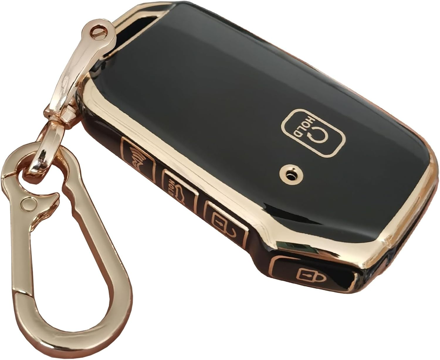 For Kia Key Fob Cover Keyless Remote Smart Key Shell with Keychain Fit for Kia Ceed Cerato Forte NIRO Seltos Sorento Soul Sportage Telluride (Pink)