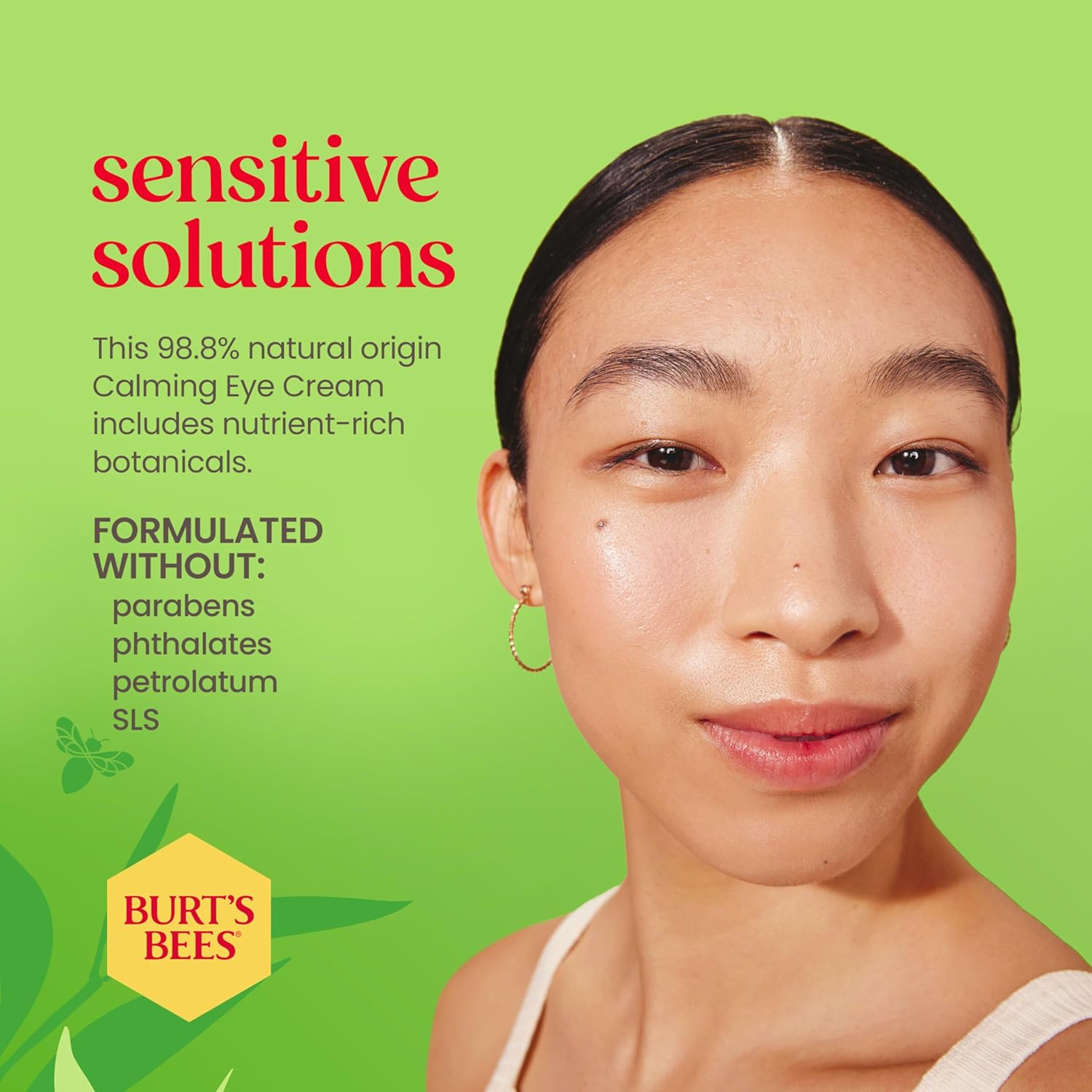 Burt'S Bees Sensitive Eye Cream, 14.1G image number 5