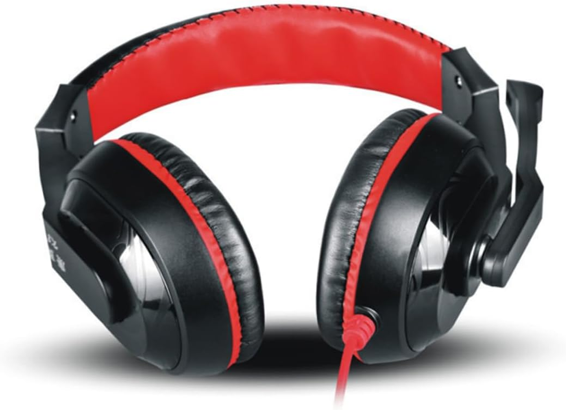 NOLITOY Adjustable Gaming Headphones Stereo Headset Noise-Canceling Microphone for Pc and Laptop, Wired Over-Ear Headset Suitable for Online Gaming and Remote Work, Color Random image number 2