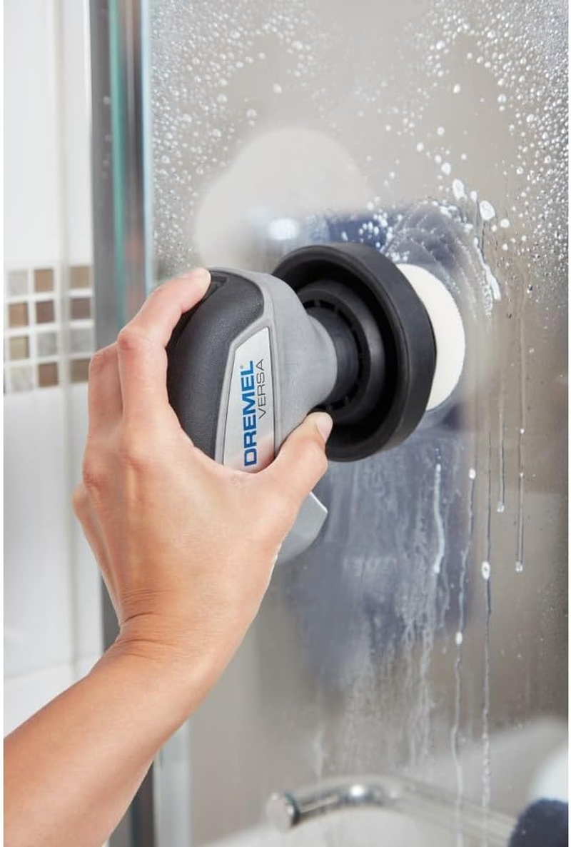 Dremel PC365-3 Power Cleaner Variety Pack (For Dremel Versa Cordless Cleaning Tool, High-Speed Power Cleaner, Includes Foam Eraser Pad, Non-Scratch Pad, Heavy Duty Pad) image number 2