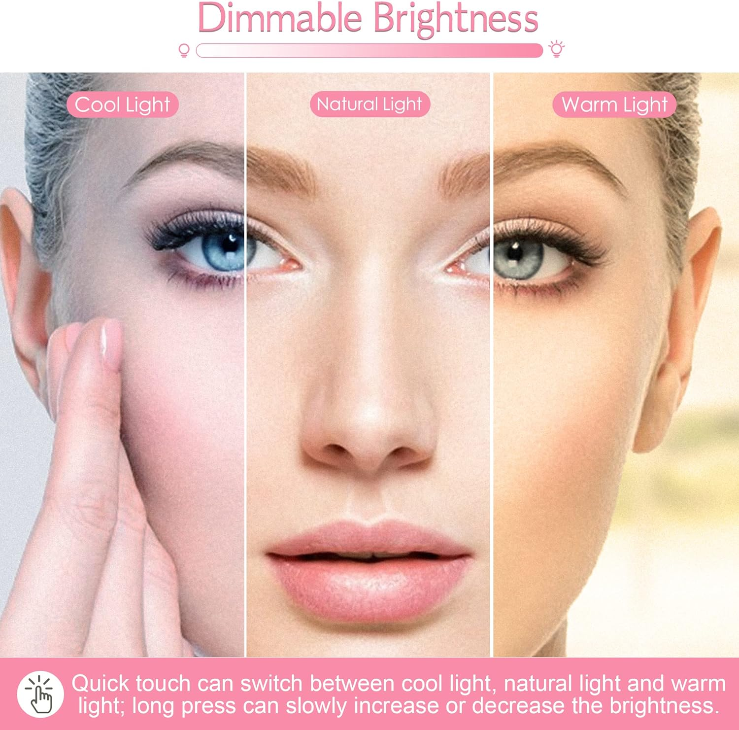 20X Magnifying Mirror, 5 Inch Compact Travel Mirror, Portable Close up Mirror for Purse/Handbag, Foldable, Double Sided image number 1