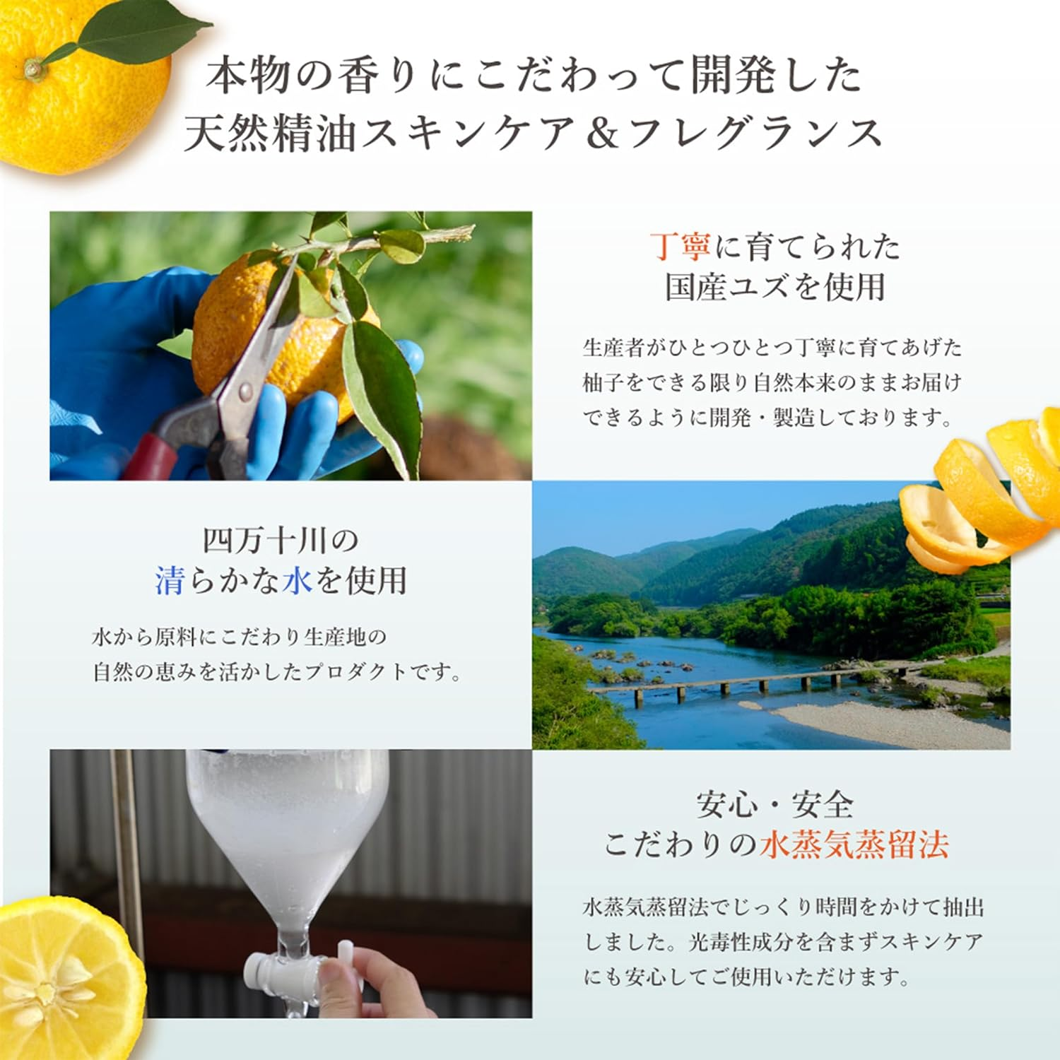 YUZU Daily Aroma Hand Cream, Mini, 0.7 Oz (20 G), Made in Japan, Yuzu, Citrus, Moisturizing, Hand Care, Gift Present image number 1
