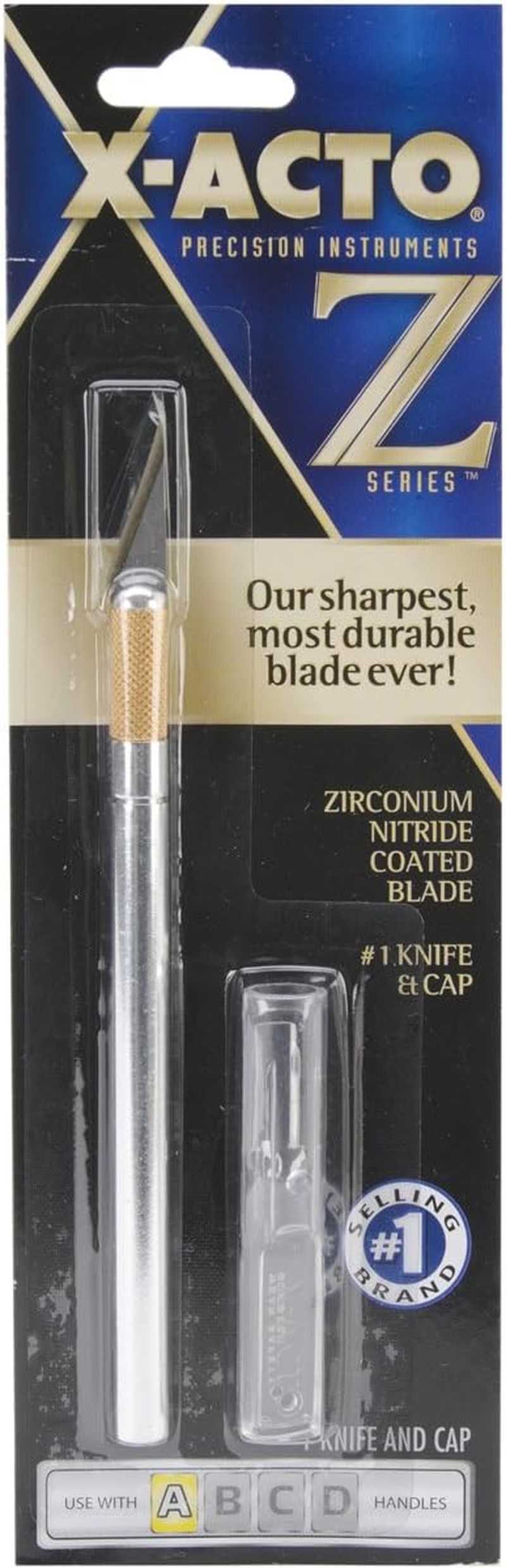 X-Acto No 1 Precision Knife | Z-Series, Craft Knife, with Safety Cap, 11 Fine Point Blade, Easy-Change Blade System image number 3