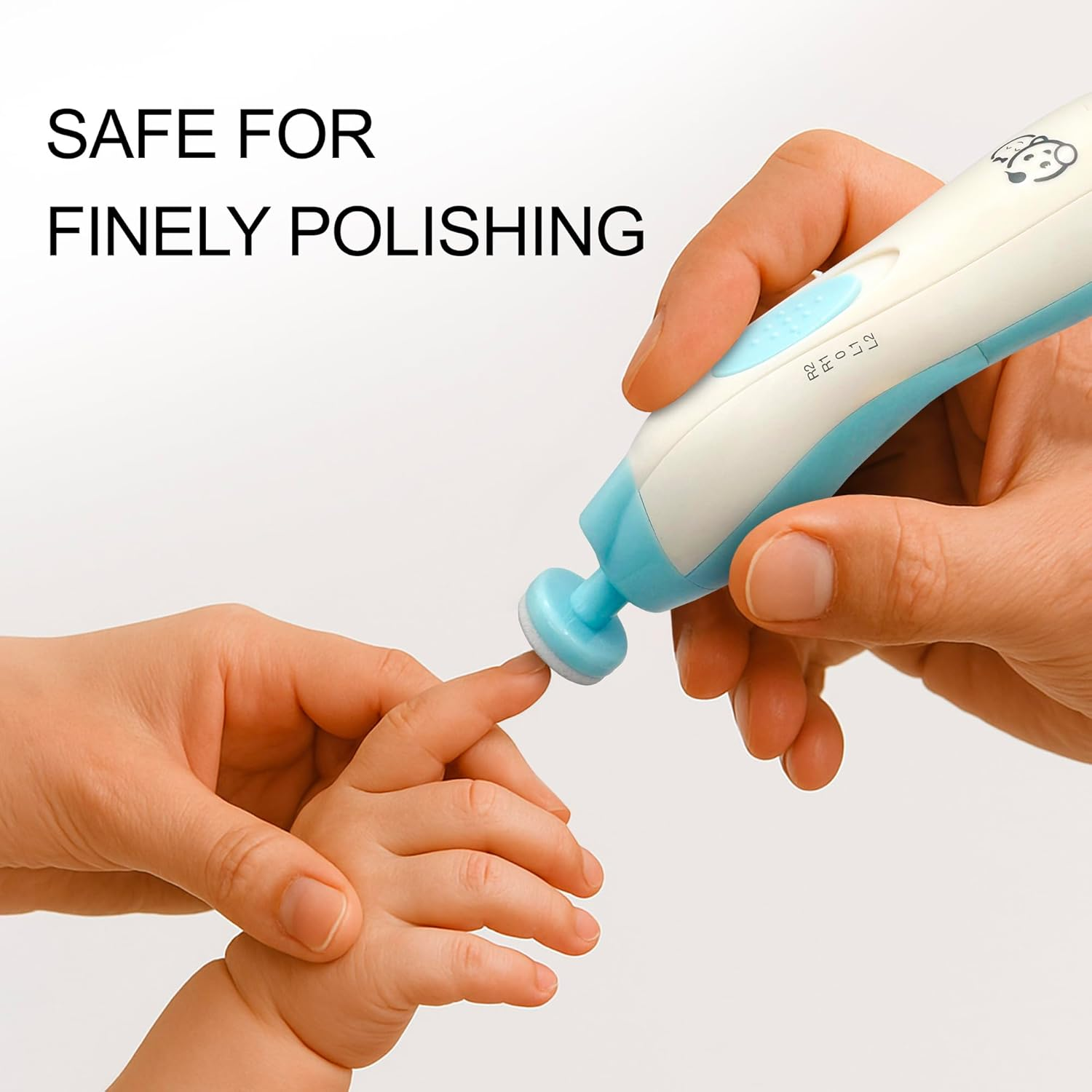 Baby Nail Trimmer 6 in 1, Royal Angels Baby Electric Nail File, Baby Grooming Kit Manicure Set for Toddler and Adults, Newborn Toddler Toes & Fingernails Nail Care Kit (Babyblue) image number 1