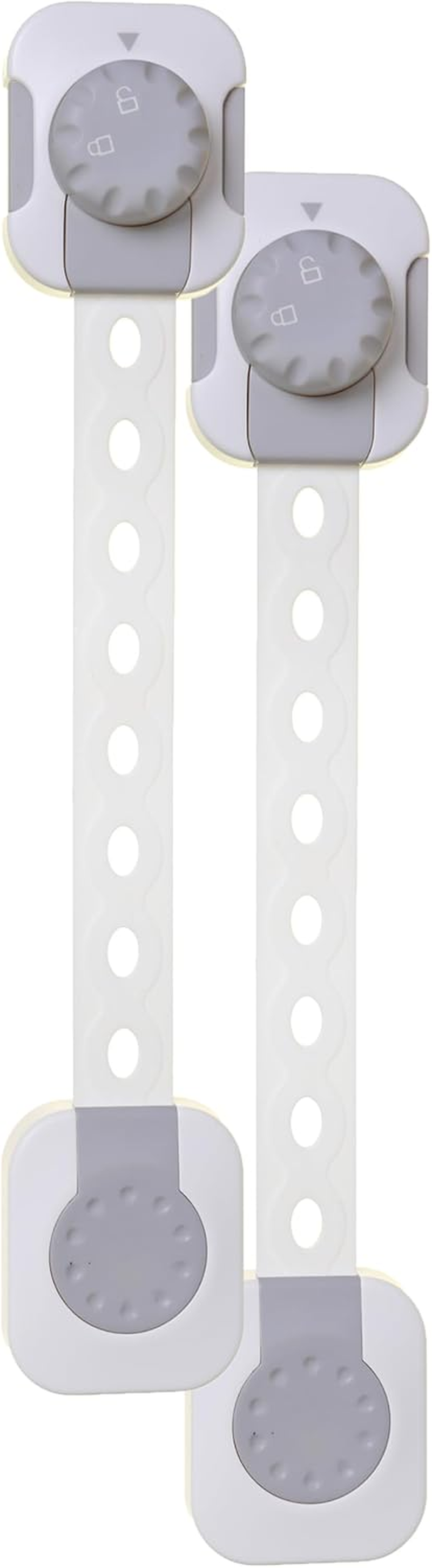 Dreambaby Twist 'N Lock Multipurpose Latch - Child Safety Locks - 2 Pack