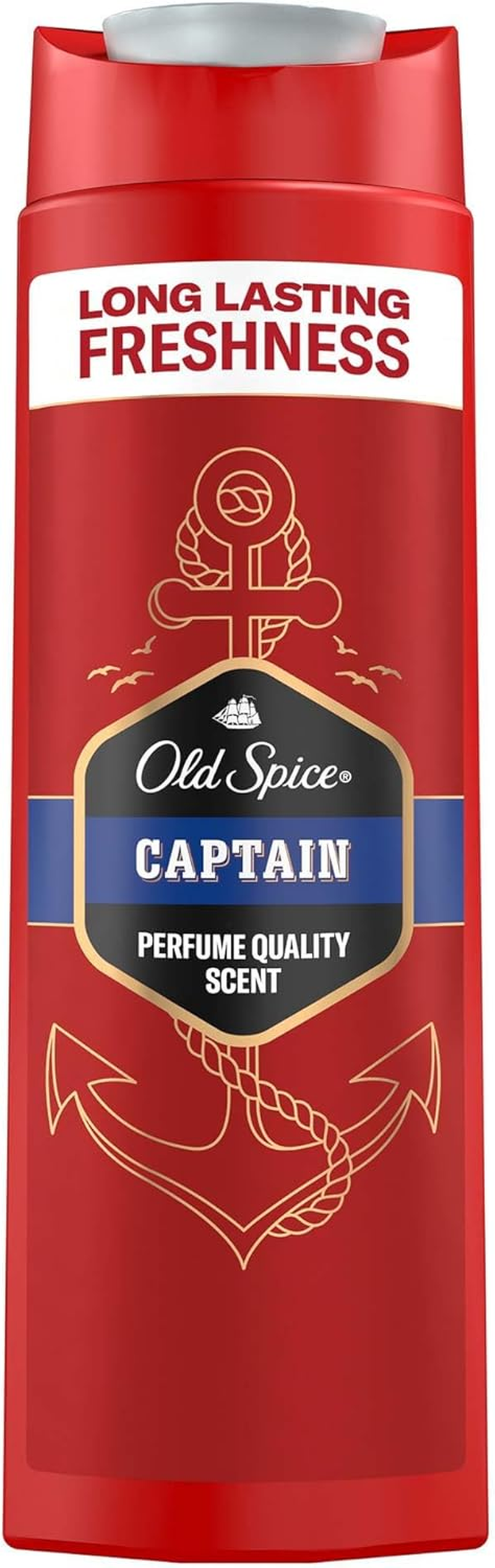 Old Spice Oasis 3-In-1 Shower Gel for Hair, Face and Body 400 Ml, Long Lasting Freshness, Fragrance Quality, Deep Cleansing