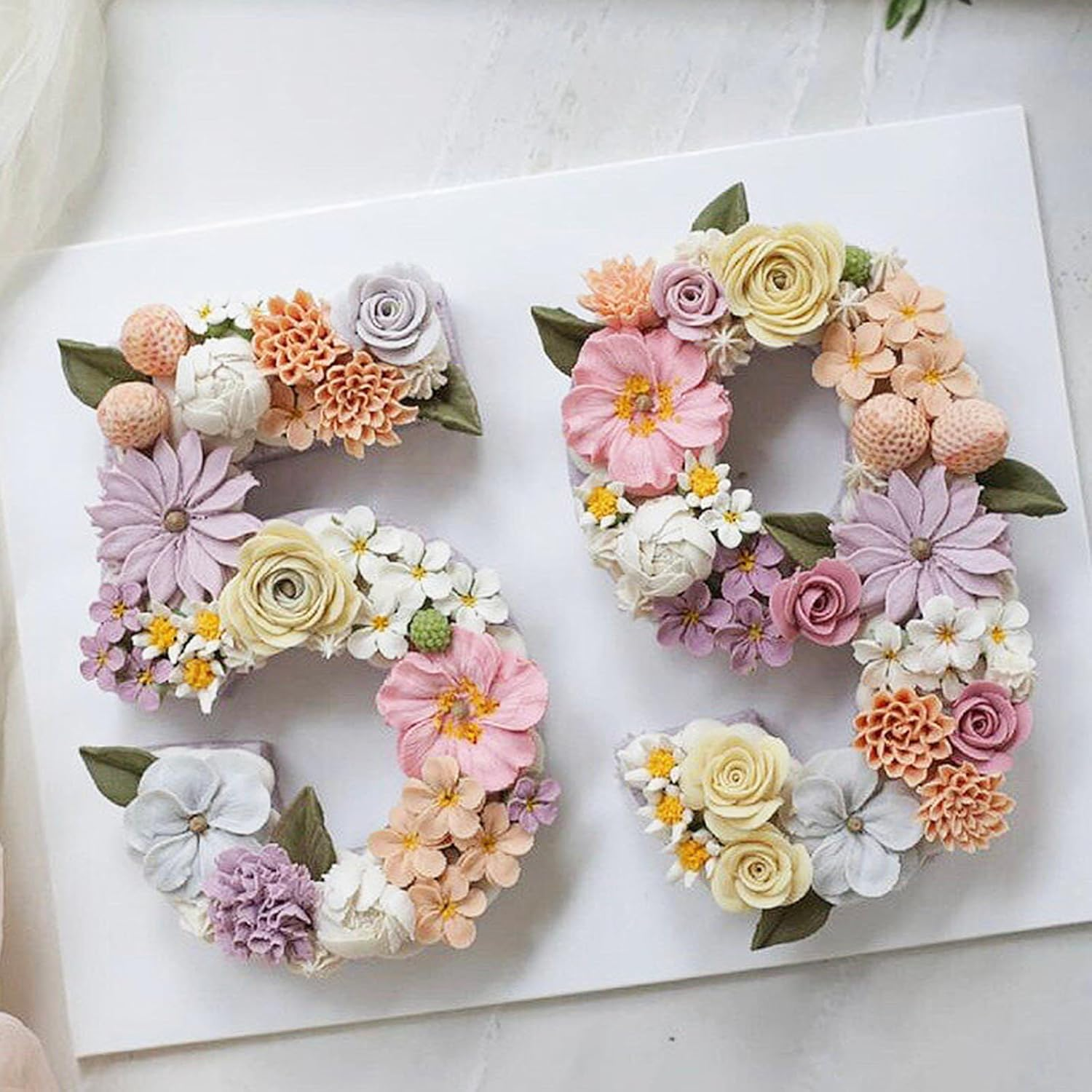 9 Piece Number Moulds for Baking, Large Baking Moulds for Numbers 0-8, Cake Moulds Set, Number Baking Cake Moulds for Wedding, Birthday, Anniversary, Number Baking Moulds for Cake Decoration