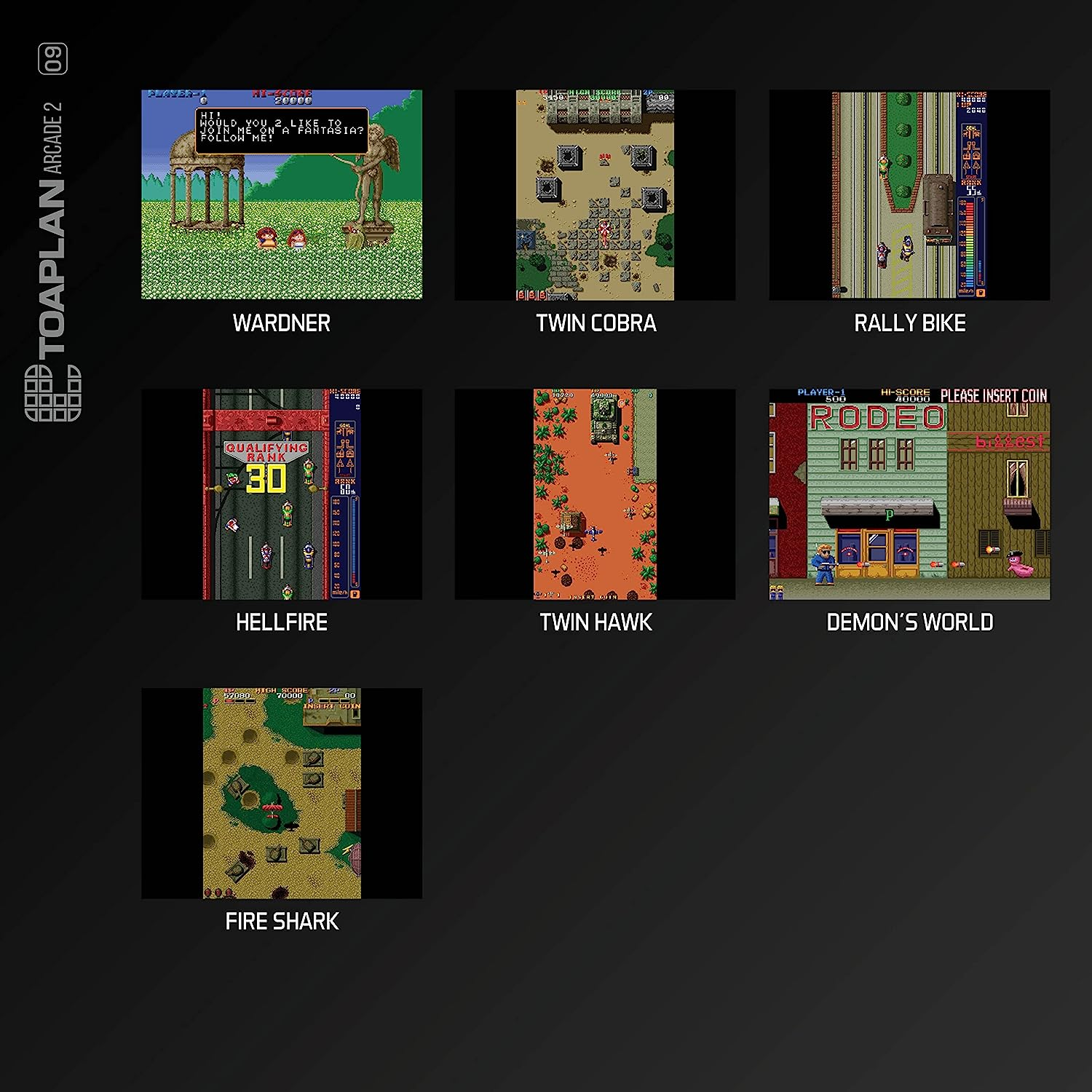 Evercade Toaplan Arcade Collection 2 Cartridge image number 3