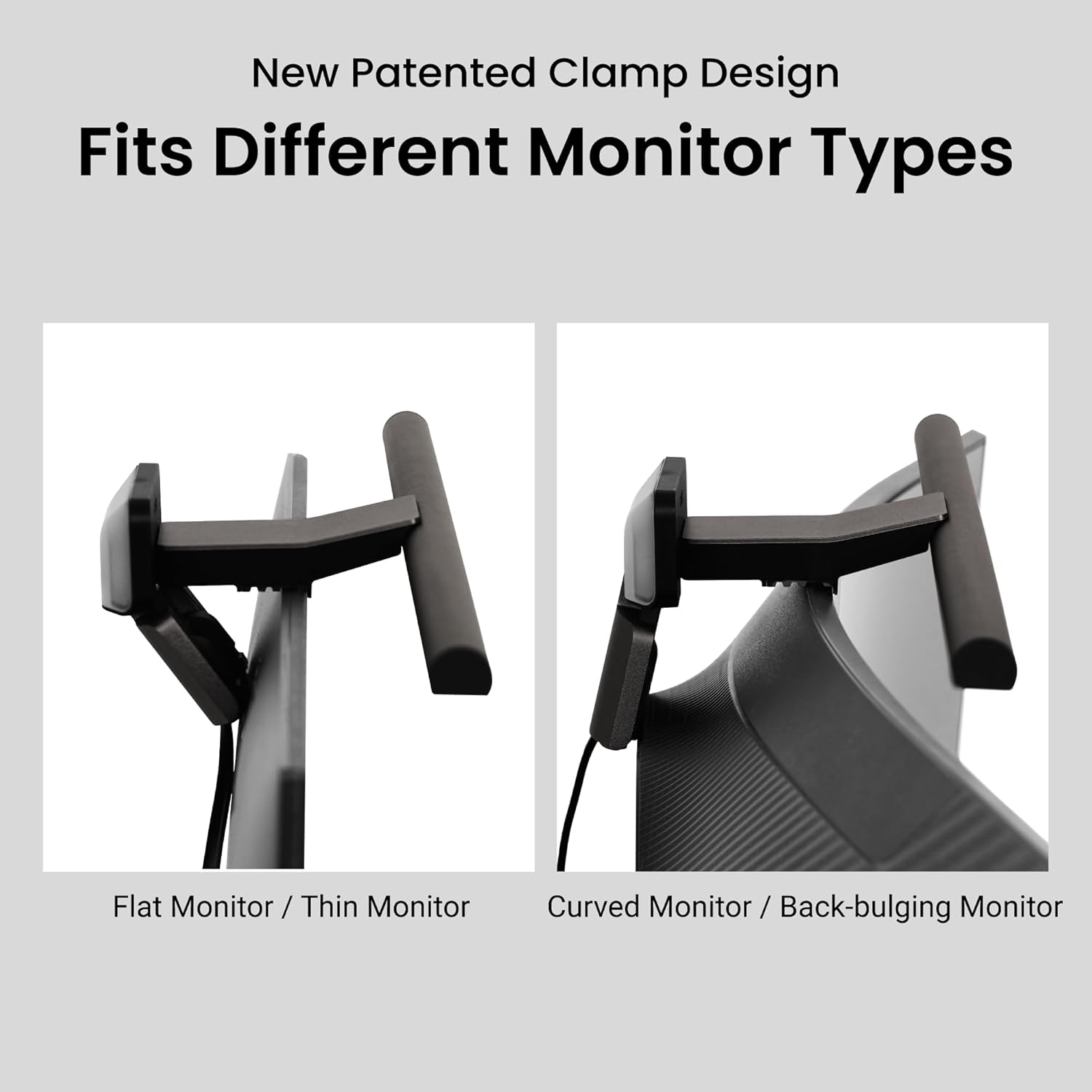 Benq Screenbar Halo 2 LED Monitor Lamp &ndash; Wireless Controller, Brightness and Colour Temperature Adjustable, Ergonomic Monitor Lighting, No Screen Reflections, Space Saving, USB Power Supply image number 4