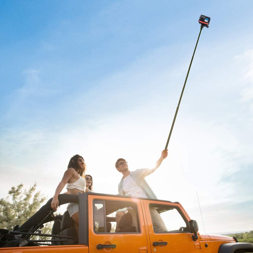 Insta360 Series Extended Edition Selfie Stick (3M), Black, (Insta360One-3Mstick) image number 4