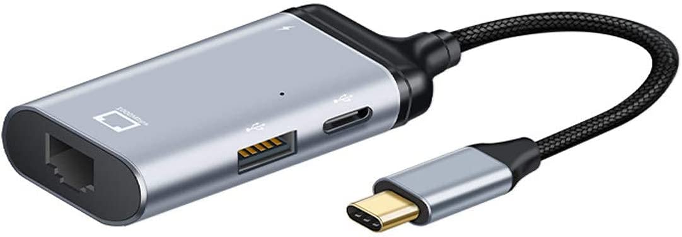 Xiwai USB-C Type-C USB3.1 to 1000Mbps Gigabit Ethernet Network LAN Adapter with Female PD Power Port