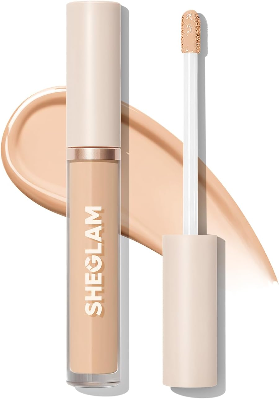 SHEGLAM 12HR Full Coverage Concealer Matte Finish Concealer Stick for under Eye and Dark Circles - Fair