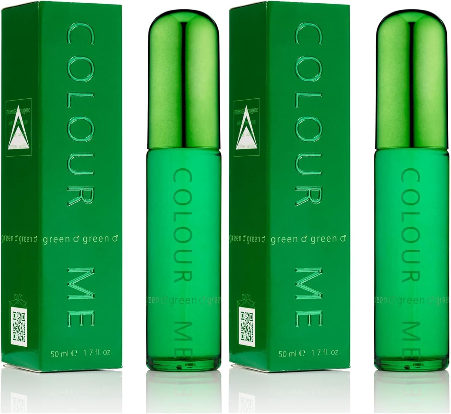 Colour Me Green - Fragrance for Men - 50Ml Eau De Toilette, by Milton-Lloyd (Pack of 2) image number 2