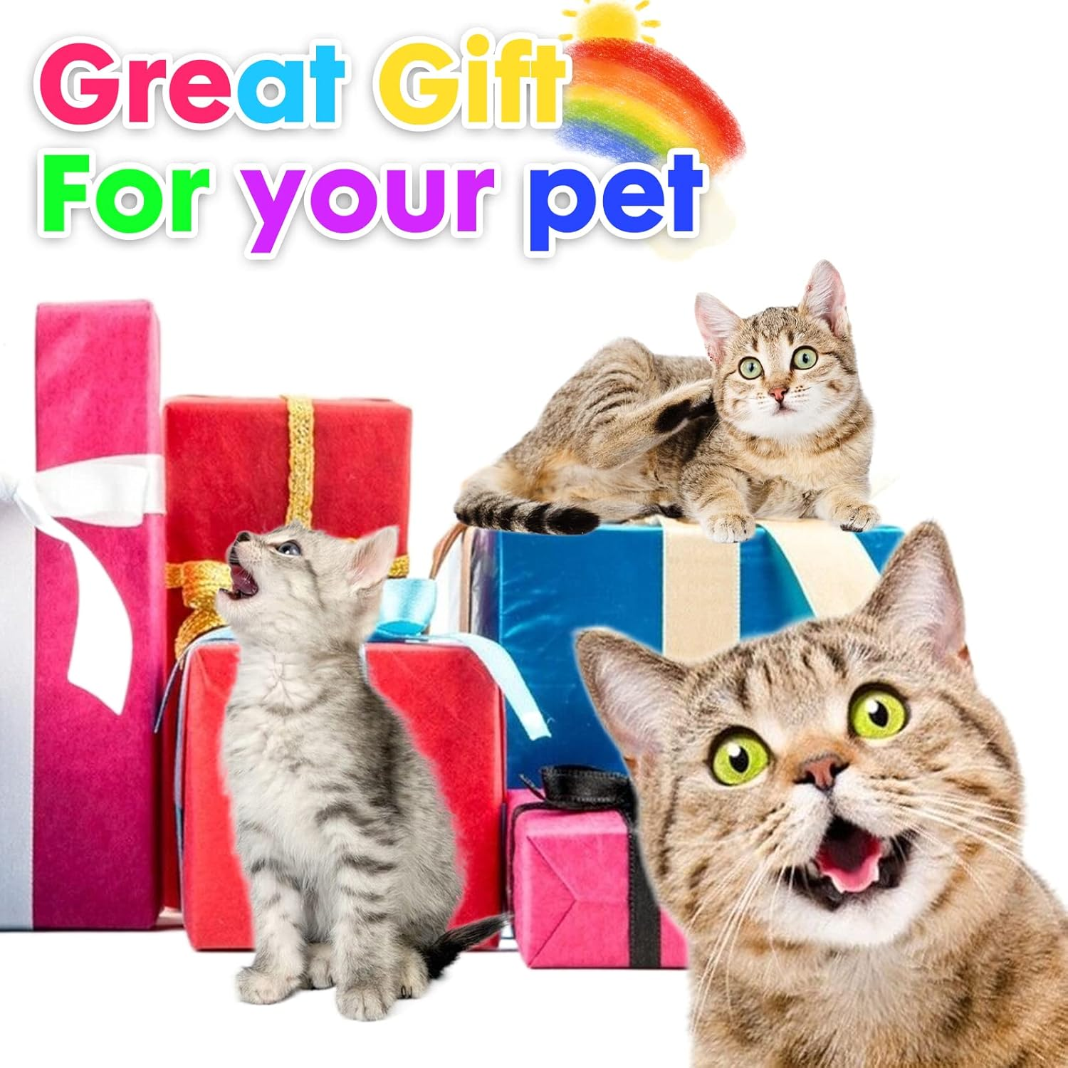 Pinkgarden Natural Sisal Replacement Cat Scratching Post, M8 Cat Scratch Post Refill Pole Parts for Refurbishment, Grey, Include Screws image number 2