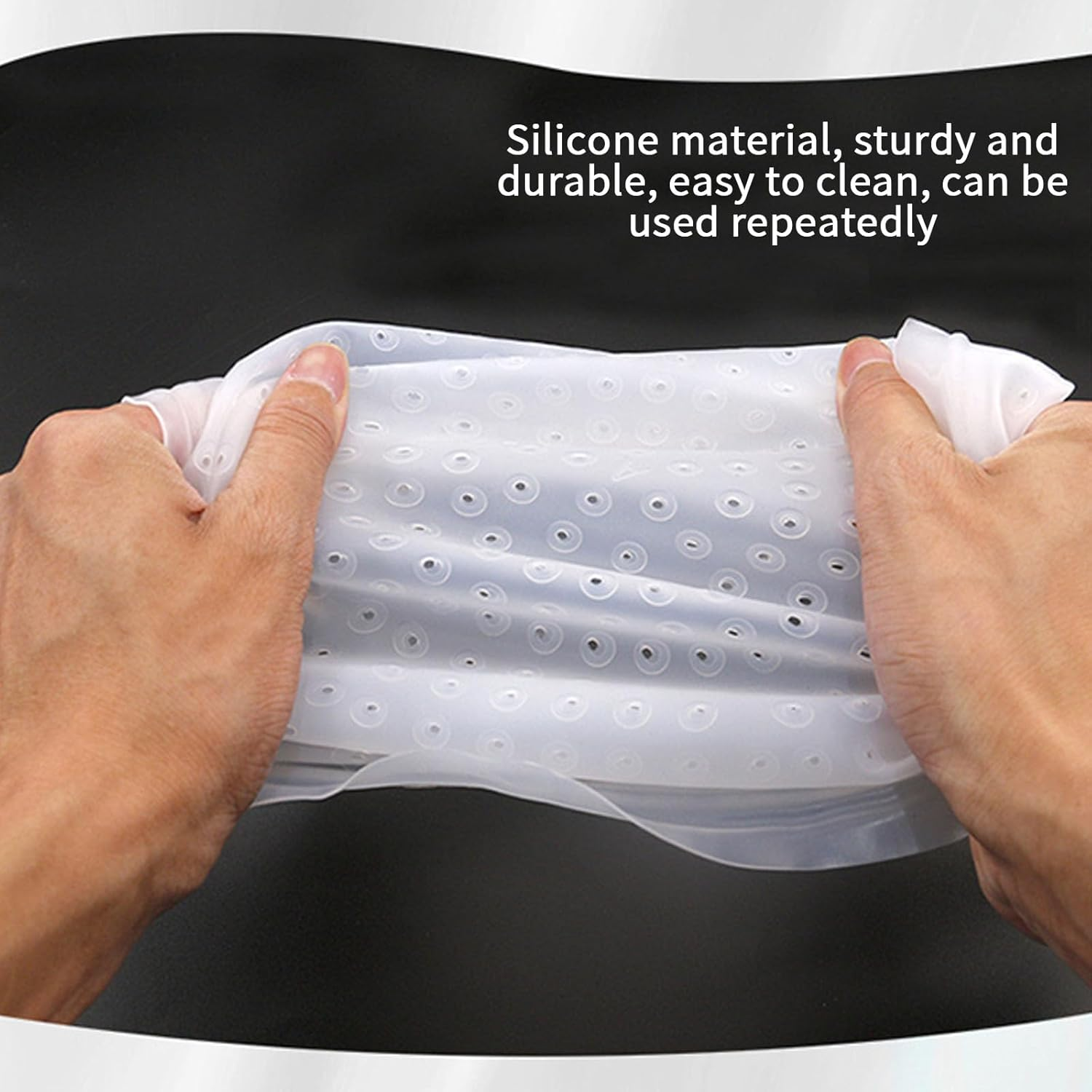 DBAILY Highlight Cap, 12 Pieces Hair Dye Set, Highlight Hood with Already Punched Holes, Reusable Strands Hood with Brush Comb, Hair Dye Bowl, Colouring Brush, Ear Cover, Hair Clips image number 3