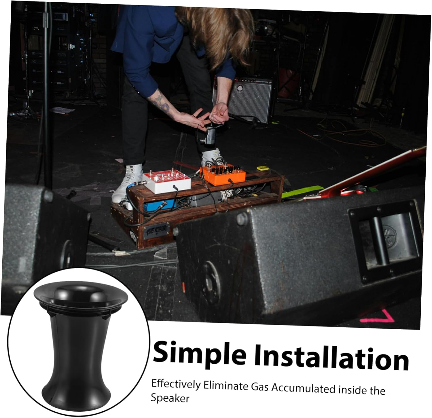 Bass Reflex Port Tube for Speakers Optimized Audio Direction Clearer Sound DIY Speaker Parts for Enhanced Bass Quality image number 1