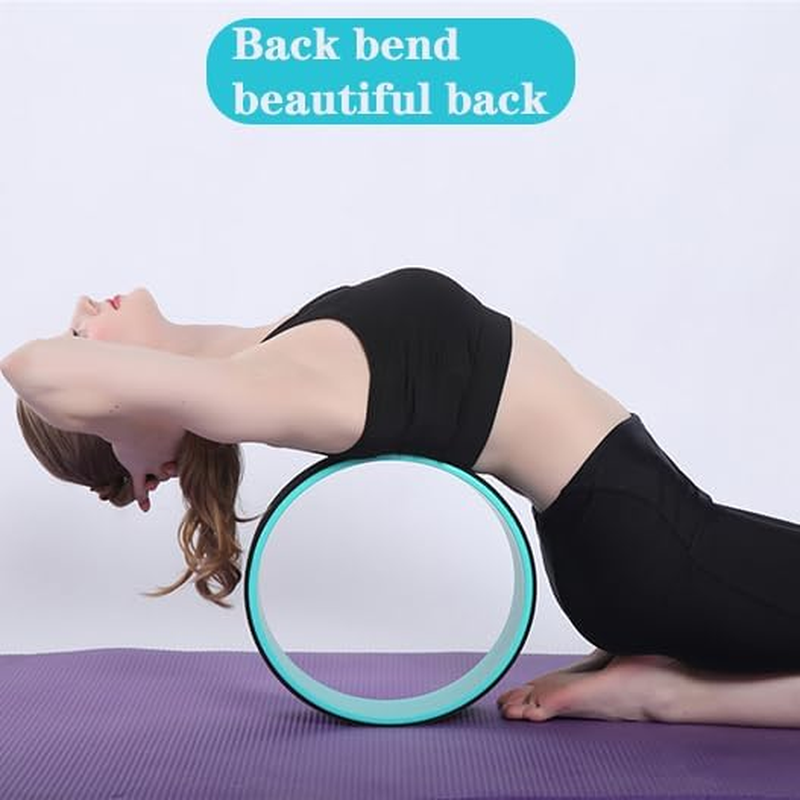 Wheel Foam Roller - Targeted Back Foam Roller for Neck & Back Pain Relief, Deep Tissue Muscle Massage, Trigger Point round Design - High Density Tool for Physical Therapy and Exercise image number 3