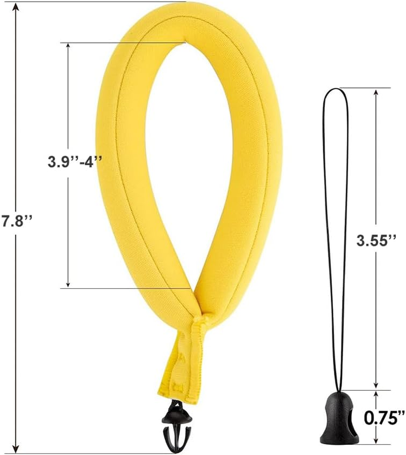 Aoozleny Buoyancy Camera Wrist Strap Swim Dive Float Anti-Sinking Waterproof Camera Float for Underwater Galaxy S20 Series/Nikon Z50 Z6 Z5 D6/Canon EOS R5 R6 M200/Panasonic LUMIX S1/Sony/Pentax image number 1