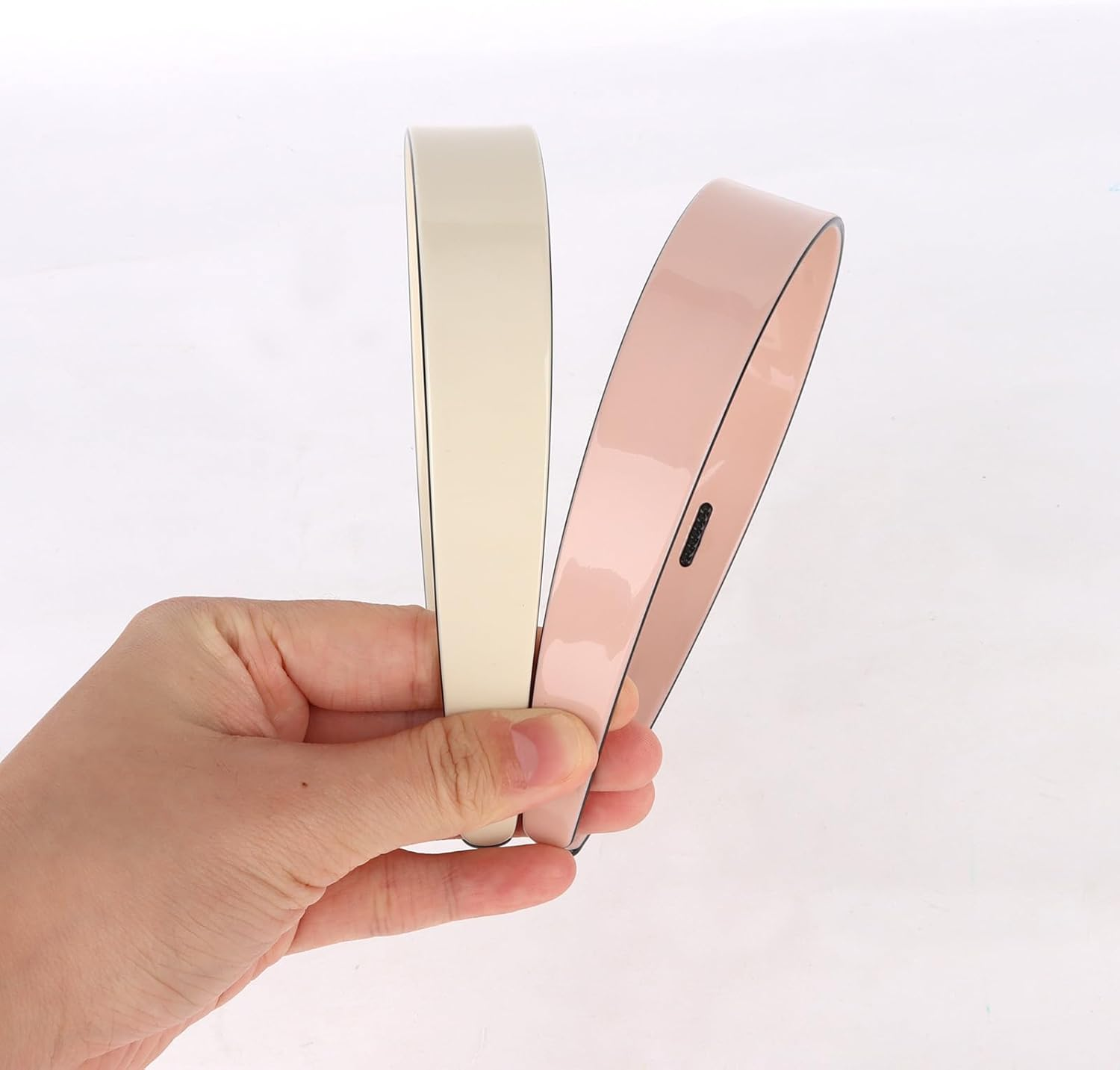 Bumlofa Pack of 2 Acetate Headbands for Women, Simple and Elegant Headband image number 5