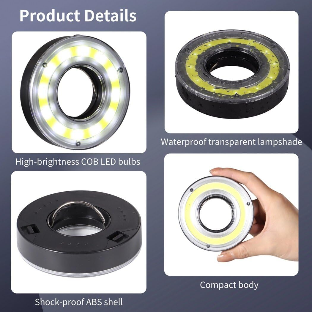 LED Glowing Golf Hole Lights 6 Pcs image number 6