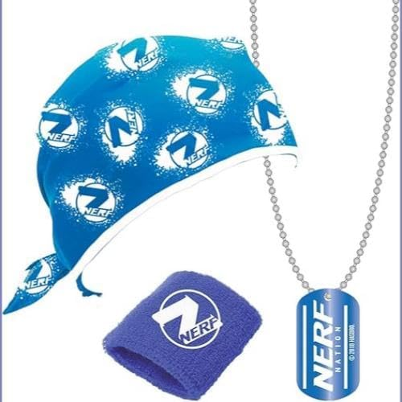 Amscan 9903934 - Child Nerf Blast Team Pack (2 Set of Blue and 2 Set of Orange)